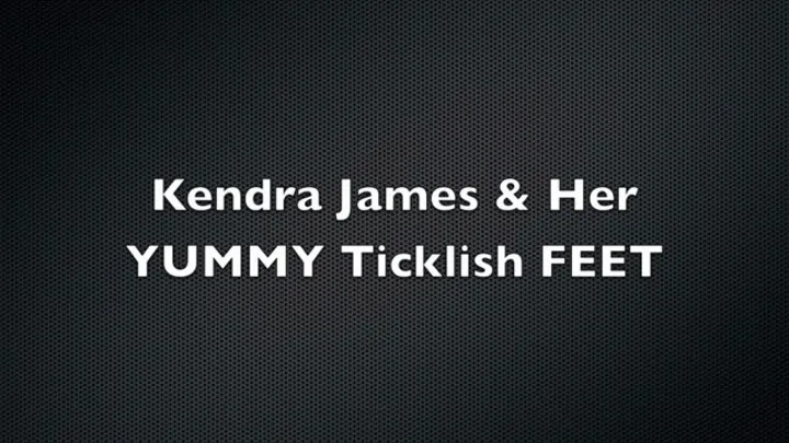 Kendra James And Her Yummy Feet! FF, Foot, Armpits