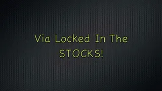 Vika Locked In The STOCKS!! FF, Feet