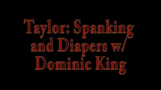 Taylor: Spanked and Diapered by KING