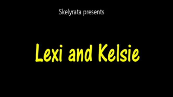 Kelsie tickles Lexi Lee