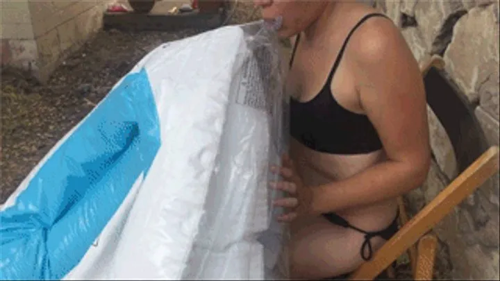 Blowing Up My Inflatable Pool