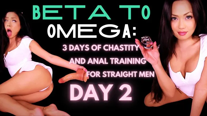 Beta to Omega: 3 Days of Chastity and Anal Training for Straight Men Day 2