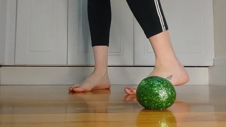 Squishy ball stomping