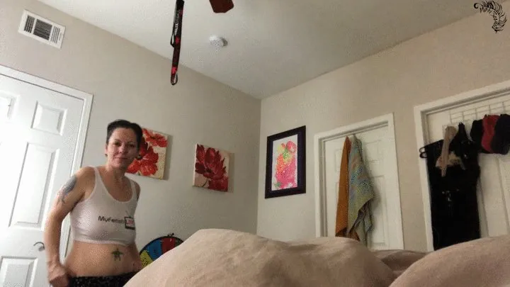 Stuck in Bed Teased BJ Farts Orgasm Denial