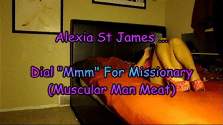 Alexia St James "Mmm" For Missionary