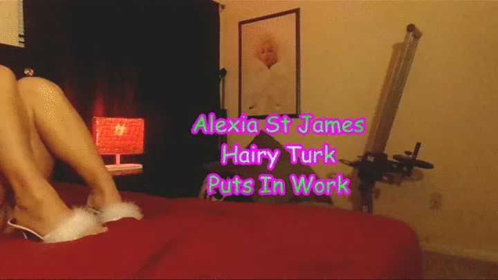 Alexia St James Hairy Turk Puts in Work