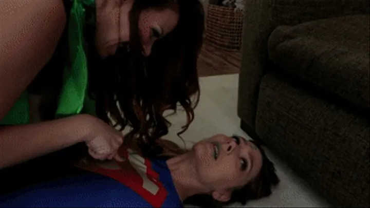 Kryptonia Weakens Supergirl - Alison Rey And Supergirl Without Music Mobile