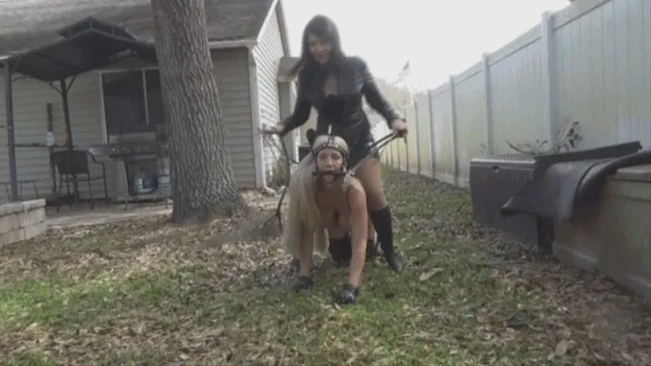 RIDING MY SUBMISSIVE PONYGIRL