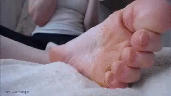 Morning Foot Worship: Wrinkled Soles