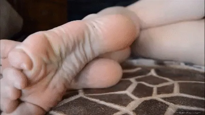 Bare Wrinkled Soles in