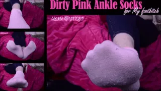 Dirty Pink Ankle Socks for My footbitch
