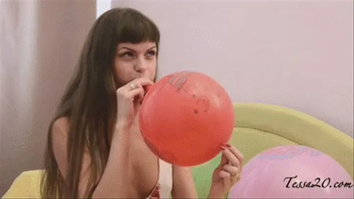 Afternoon Fun with My Balloons!(MP4 Format)