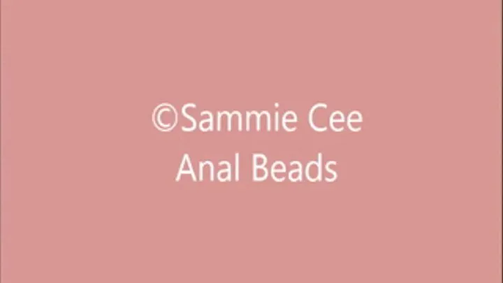 Anal Beads