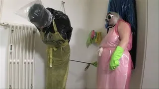 Strict and pervy plastic coutrywoman 2/4