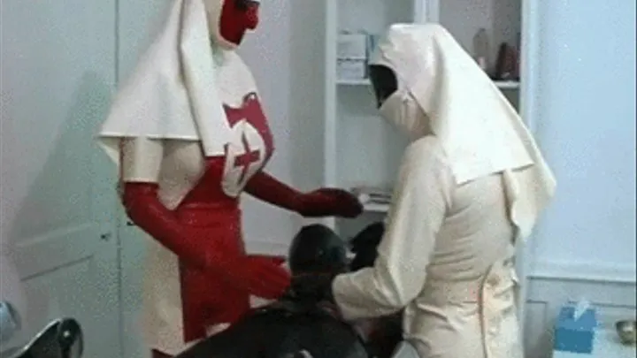 Two horny rubber nurses