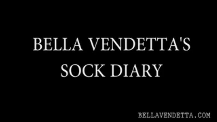 Bella's SOCK DIARY #1