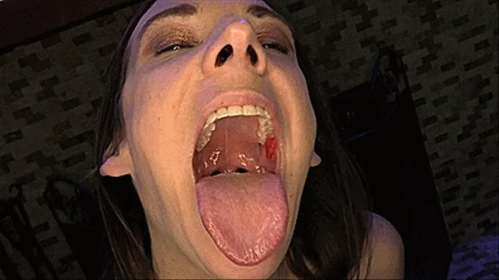 Giantess Alora Jaymes Devours Shrunken Gummy Victims