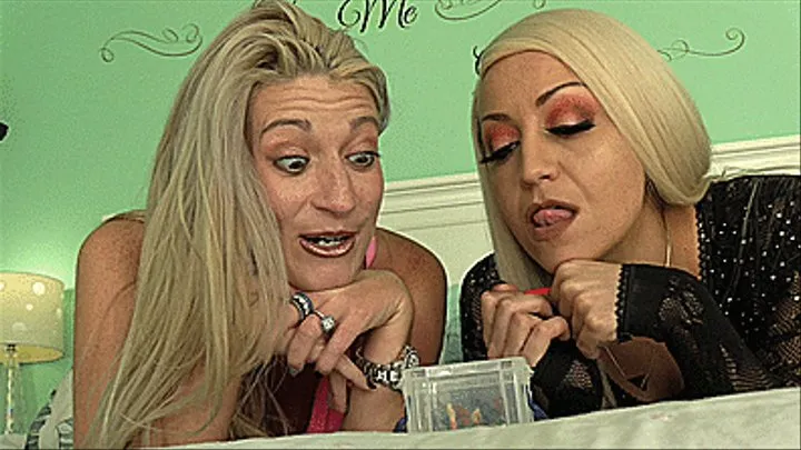 Britteni Bank & Constance Devour Shrunken Human Victims