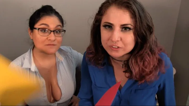 Your Sexy Bosses Control Your Size With Gia Love & Selena Kyle