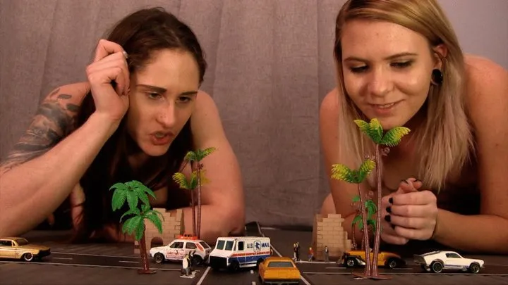 Giantess Terrorize Tiny Town With Akira Shell & Olivia Kasady