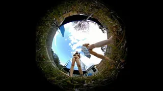 ** ** Captured In The Back Yard By Giantess Whitney Morgan & Luna Dawn