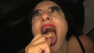 Giantess Monica Merlot Devours Tiny Human Victims