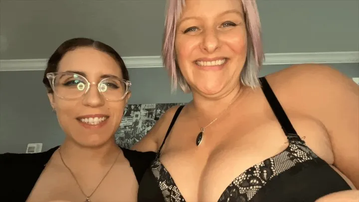 Sensual Giantess Vore Tease POV With Jenni Foxx & Skarlet Draven