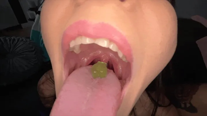 Goth Giantess Goddesses Devours Bowl Of Shrunken Gummy Tinies With Mistress Selene & Sorceress Morgana