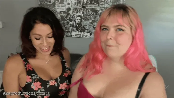 BBW Persephone & Nikki Brooks Shrink, Tease, & Eat You