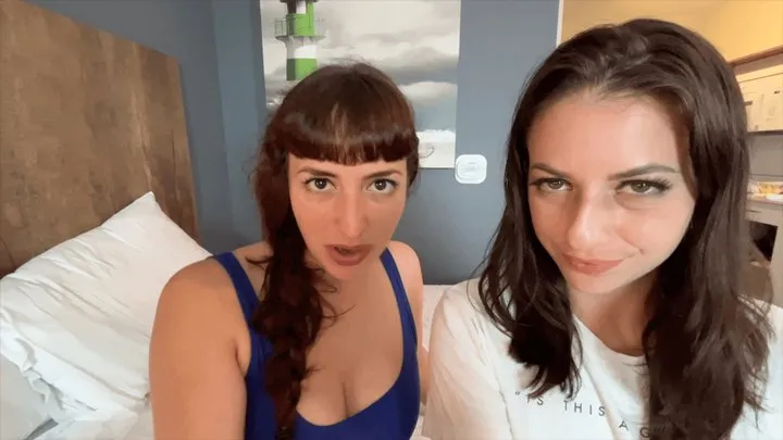 Sensual Vore Tease POV With Giantess Beauties Indica Jane & Karly Salinas