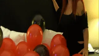 New york mistress miss betty pickle balloon fetish balloon popping