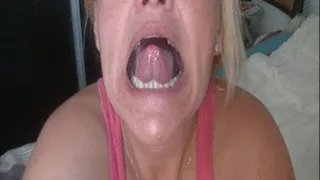 Tongue Play in Bedroom