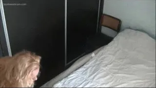 Vacuuming Bedroom and Clit