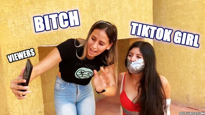 Famous TikTok Influencer Tied By Bitch During Livestream