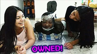 Owning Step-Mom: Tag-Teamed, Hogtied & Humiliated By Her Evil Brat Daughters!