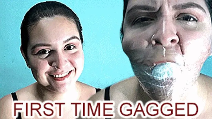 Latina Neighbor Girl: Gagged For The First Time (And She Liked It!)