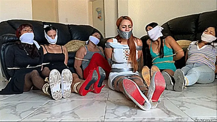 The Bitchy Bride Deserved To Remain Bound And Gagged!