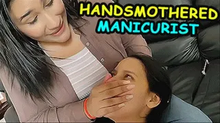Nina & Ari in: Haughty Manicurist Handsmothered For Overcharging Her Client!