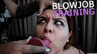 Messy Blowjob Training For Cock-Craving Roommate