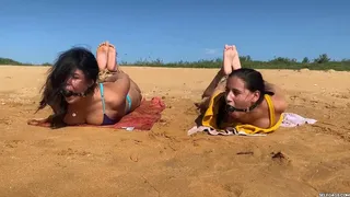 Beach Girls in Bondage