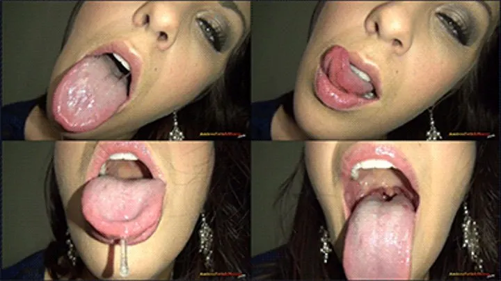 Tongue Play And Mouth Show