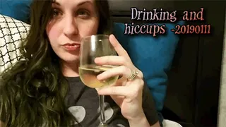 Drinking and hiccups - 20190111