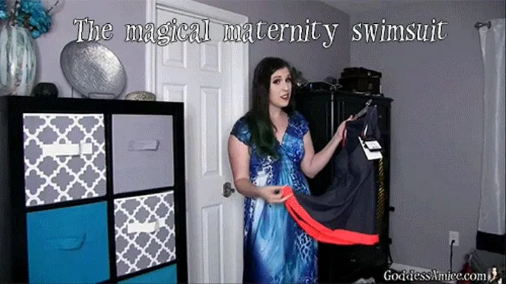 The magical maternity swimsuit