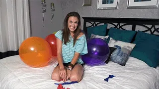 Happy birthday balloon fun - Skylar Cambridge