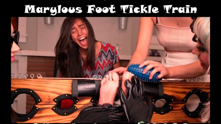 Marylous Foot Tickle Train!