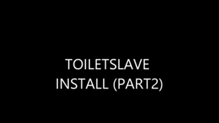 Toilet Slave Install (Part2 of 2)