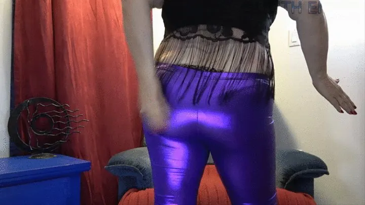 Shiny Purple Ass