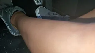 Vans in Traffic