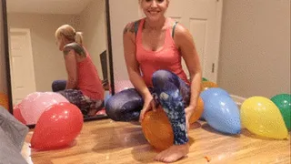 Party Balloon Sit to Pop!