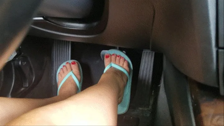 Driving the BMW in Flip Flops